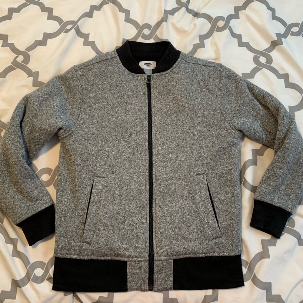 Boys Old Navy Warm Zip Up Jacket Size Med 8